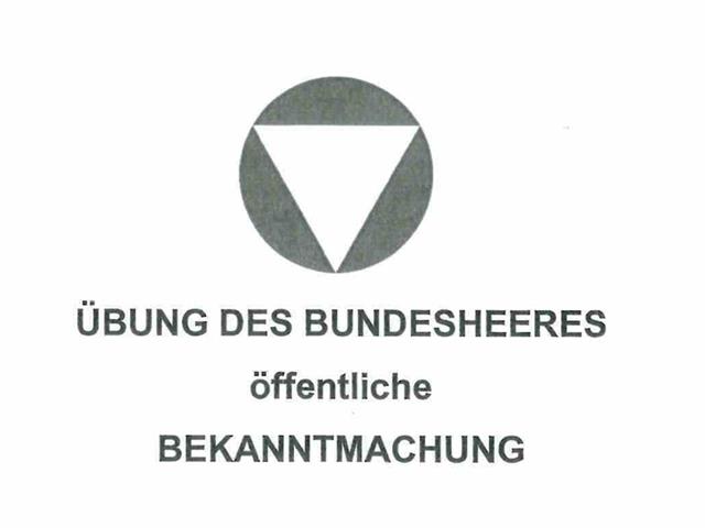 Übung des Bundesheer 2014