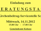 KIRCHENBEITRAG - Informationsabend